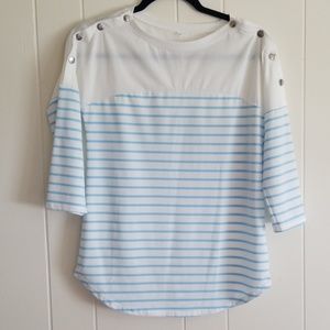 Nautica stripe tee